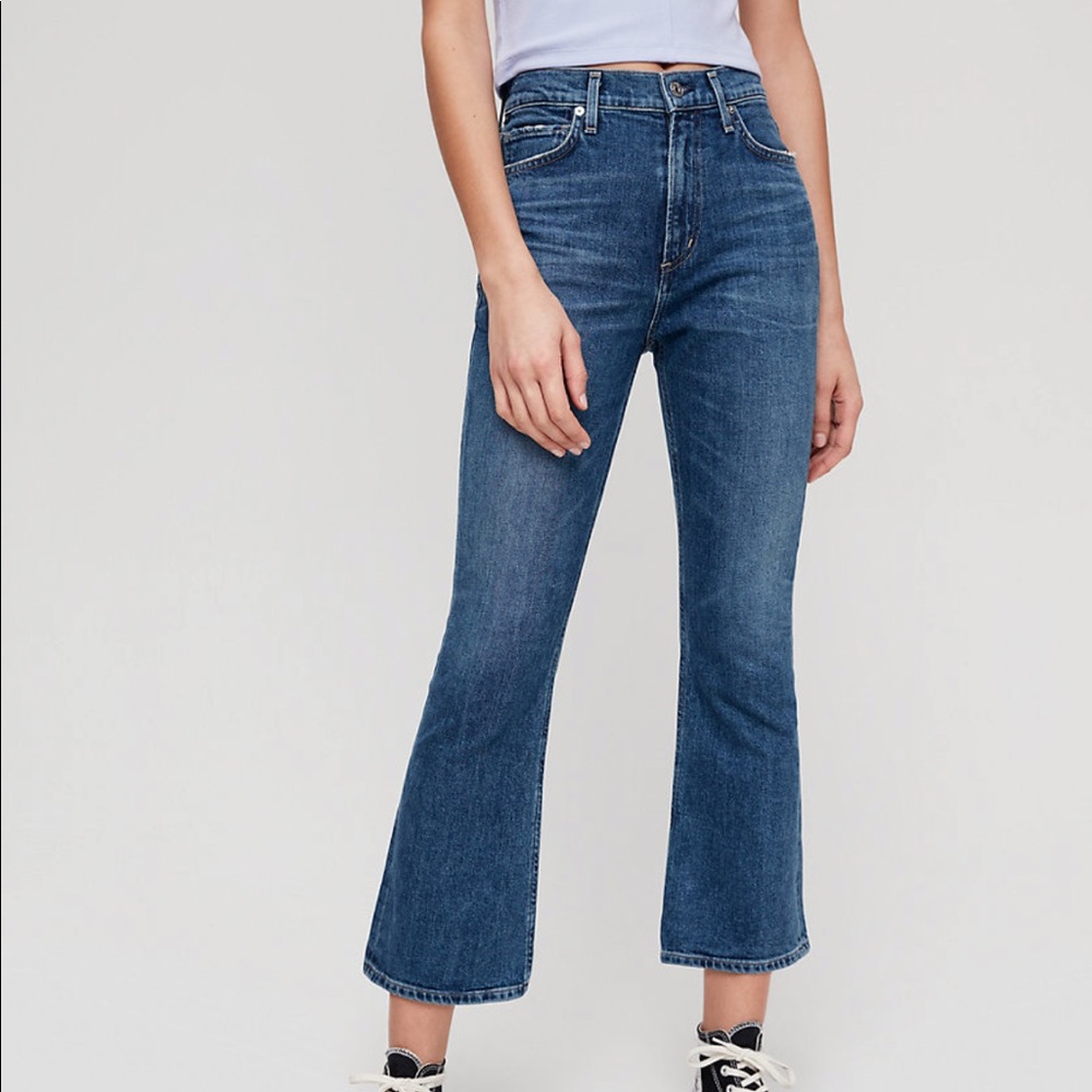 Citizens of Humanity Demy Cropped Flare Jeans